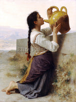 BOUGUEREAU THIRST ARTIST PAINTING REPRODUCTION HANDMADE CANVAS REPRO WALL DECO