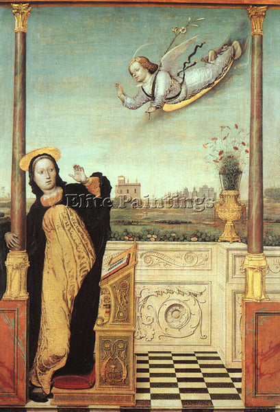 ITALIAN BRACCESCO CARLO DI ITALIAN ACTIVE 1478 1501 ARTIST PAINTING REPRODUCTION