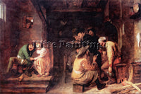 ADRIAEN BROUWER 30TAVERN ARTIST PAINTING REPRODUCTION HANDMADE CANVAS REPRO WALL