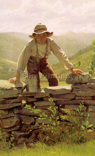 AMERICAN BROWN JOHN GEORGE AMERICAN 1831 1913 2 ARTIST PAINTING REPRODUCTION OIL - Oil Paintings Gallery Repro