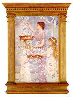 FRENCH BULLEID GEORGE LAWRENCE THE EMPRESS COMES ARTIST PAINTING HANDMADE CANVAS