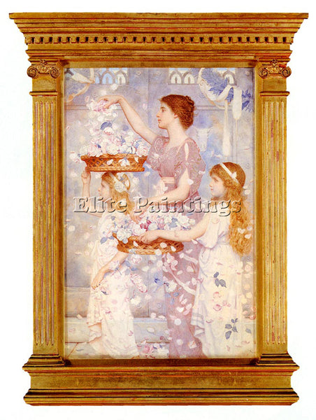 FRENCH BULLEID GEORGE LAWRENCE THE EMPRESS COMES ARTIST PAINTING HANDMADE CANVAS