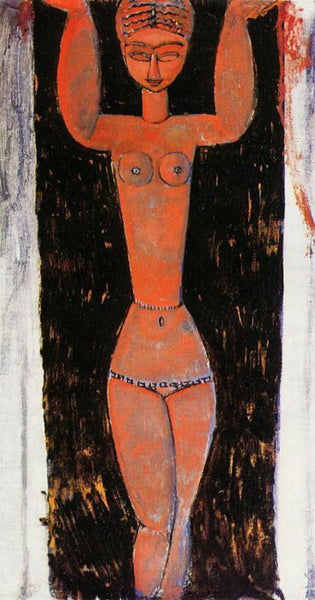 AMEDEO MODIGLIANI MOD48 ARTIST PAINTING REPRODUCTION HANDMADE CANVAS REPRO WALL