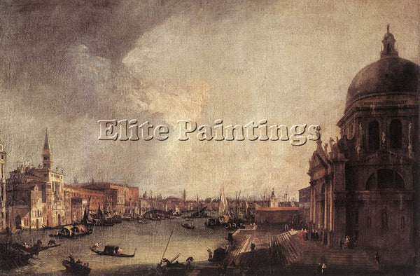 CANALETTO  ENTRANCE TO THE GRAND CANAL LOOKING EAST ARTIST PAINTING REPRODUCTION