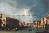 CANALETTO  THE GRAND CANAL FROM RIALTO TOWARD THE NORTH ARTIST PAINTING HANDMADE