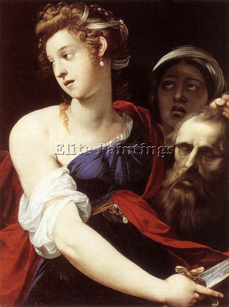 GIUSEPPE CESARI JUDITH WITH THE HEAD OF HOLOFERNES ARTIST PAINTING REPRODUCTION