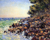 CLAUDE MONET CAP MARTIN 1 ARTIST PAINTING REPRODUCTION HANDMADE OIL CANVAS REPRO
