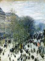 CLAUDE MONET CAPUCINES ARTIST PAINTING REPRODUCTION HANDMADE CANVAS REPRO WALL