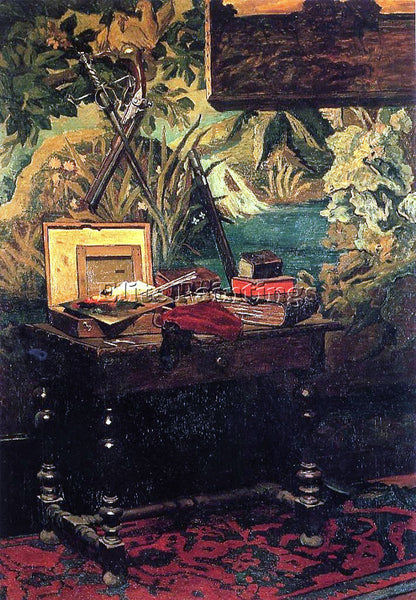 CLAUDE MONET CORNER OF A STUDIO ARTIST PAINTING REPRODUCTION HANDMADE OIL CANVAS