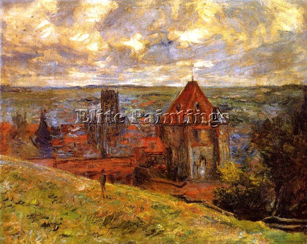 CLAUDE MONET DIEPPE ARTIST PAINTING REPRODUCTION HANDMADE CANVAS REPRO WALL DECO
