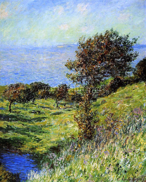 CLAUDE MONET GUST OF WIND ARTIST PAINTING REPRODUCTION HANDMADE OIL CANVAS REPRO