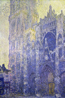 CLAUDE MONET LA CATHEDRALE DE ROUEN HARMONIE BLANCHE 193 ARTIST PAINTING CANVAS