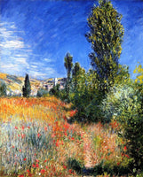 CLAUDE MONET LANDSCAPE ON THE ILE SAINT MARTIN ARTIST PAINTING REPRODUCTION OIL