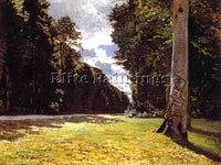 CLAUDE MONET LE PAVE DE CHAILLY IN THE FONTAINBLEAU FOREST ARTIST PAINTING REPRO