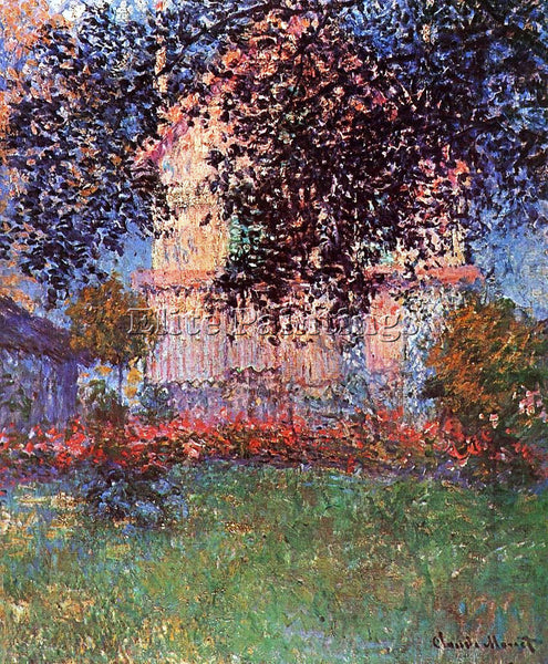 CLAUDE MONET MONET S HOUSE IN ARGENTEUIL ARTIST PAINTING REPRODUCTION HANDMADE