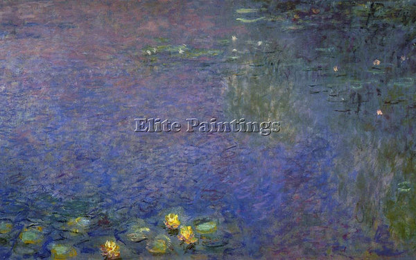 CLAUDE MONET MORNING RIGHT CENTER DETAIL ARTIST PAINTING REPRODUCTION HANDMADE