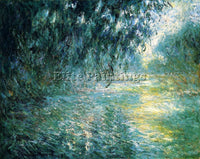 CLAUDE MONET MORNING ON THE SEINE IN THE RAIN ARTIST PAINTING REPRODUCTION OIL