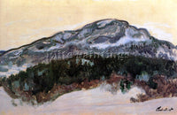 CLAUDE MONET MOUNT KOLSAAS 4 ARTIST PAINTING REPRODUCTION HANDMADE CANVAS REPRO