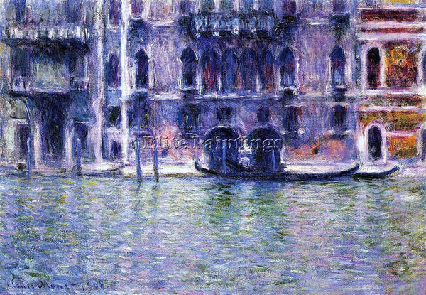 CLAUDE MONET PALAZZO DA MULA 2 ARTIST PAINTING REPRODUCTION HANDMADE OIL CANVAS