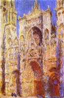 CLAUDE MONET ROUEN CATHEDRAL SUNLIGHT EFFECT 1 ARTIST PAINTING REPRODUCTION OIL
