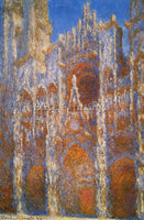 CLAUDE MONET ROUEN CATHEDRAL SUNLIGHT EFFECT 4 ARTIST PAINTING REPRODUCTION OIL