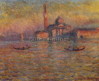 CLAUDE MONET SAN GIORGIO MAGGIORE 3 ARTIST PAINTING REPRODUCTION HANDMADE OIL