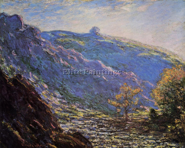 CLAUDE MONET SUNLIGHT ON THE PETIT CRUESE ARTIST PAINTING REPRODUCTION HANDMADE
