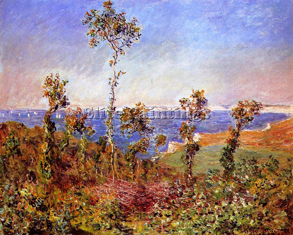 CLAUDE MONET THE FONDS AT VARENGEVILLE ARTIST PAINTING REPRODUCTION HANDMADE OIL
