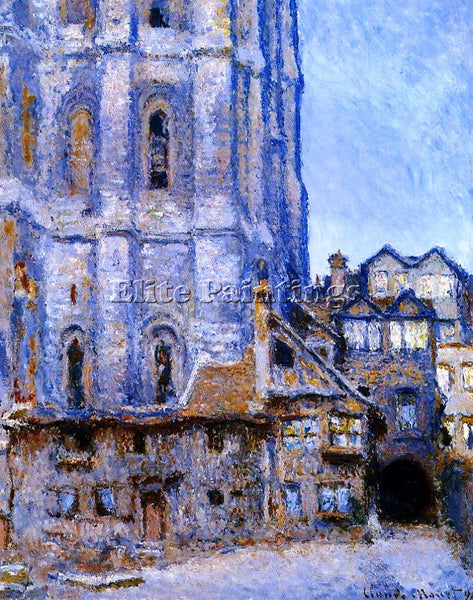 CLAUDE MONET THE COUR D ALBANE ARTIST PAINTING REPRODUCTION HANDMADE OIL CANVAS