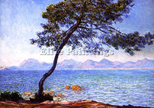 CLAUDE MONET THE ESTEREL MOUNTAINS ARTIST PAINTING REPRODUCTION HANDMADE OIL ART