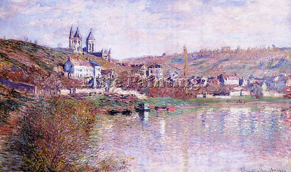 CLAUDE MONET THE HILLS OF VETHEUIL ARTIST PAINTING REPRODUCTION HANDMADE OIL ART