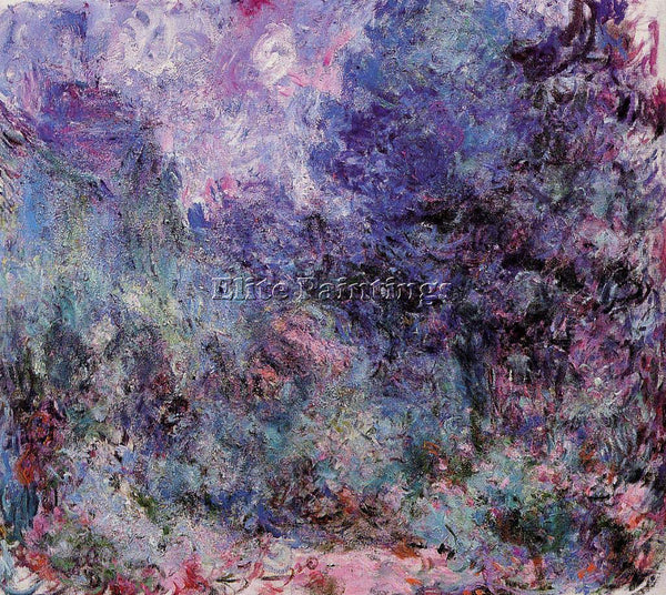 CLAUDE MONET THE HOUSE SEEN FROM THE ROSE GARDEN 2 ARTIST PAINTING REPRODUCTION