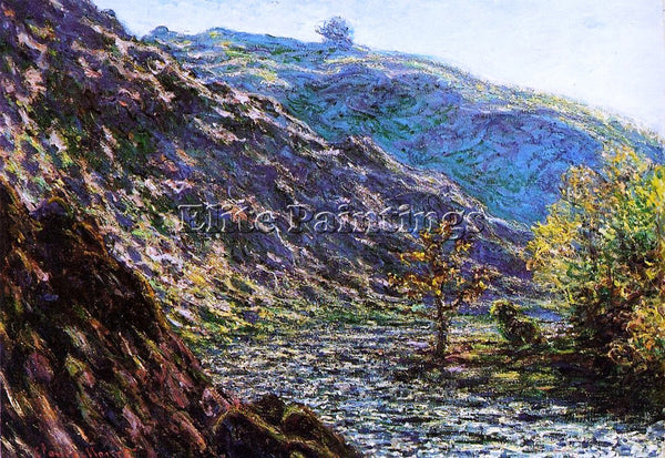 CLAUDE MONET THE OLD TREE AT THE CONFLUENCE ARTIST PAINTING HANDMADE OIL CANVAS