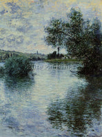 CLAUDE MONET THE SEINE AT VETHEUIL 1 ARTIST PAINTING REPRODUCTION HANDMADE OIL