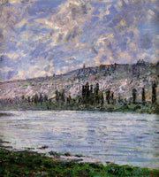 CLAUDE MONET THE SEINE AT VETHEUIL 5 ARTIST PAINTING REPRODUCTION HANDMADE OIL