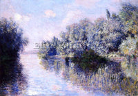 CLAUDE MONET THE SEINE NEAR GIVERNY 1 ARTIST PAINTING REPRODUCTION HANDMADE OIL