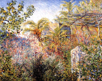 CLAUDE MONET THE VALLEY OF SASSO BORDIGHERA 1 ARTIST PAINTING REPRODUCTION OIL