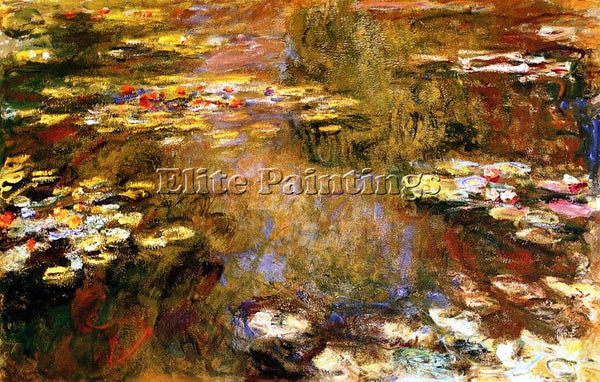 CLAUDE MONET THE WATER LILY POND 11 ARTIST PAINTING REPRODUCTION HANDMADE OIL