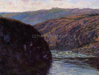 CLAUDE MONET VALLEY OF THE CREUSE AFTERNOON SUNLIGHT ARTIST PAINTING HANDMADE