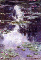CLAUDE MONET WATER LILIES 13 ARTIST PAINTING REPRODUCTION HANDMADE CANVAS REPRO