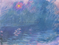 CLAUDE MONET WATERLOO BRIDGE 4 ARTIST PAINTING REPRODUCTION HANDMADE OIL CANVAS