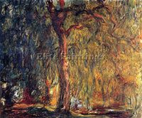 CLAUDE MONET WEEPING WILLOW 2 ARTIST PAINTING REPRODUCTION HANDMADE CANVAS REPRO