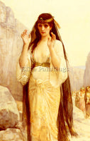 ALEXANDRE CABANEL  THE DAUGHTER OF JEPHTHAH ARTIST PAINTING HANDMADE OIL CANVAS