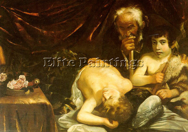 ITALIAN CAGNACCI GUIDO ITALIAN 1601 1681 ARTIST PAINTING REPRODUCTION HANDMADE