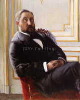 GUSTAVE CAILLEBOTTE PORTRAIT OF JULES RICHEMONT ARTIST PAINTING REPRODUCTION OIL