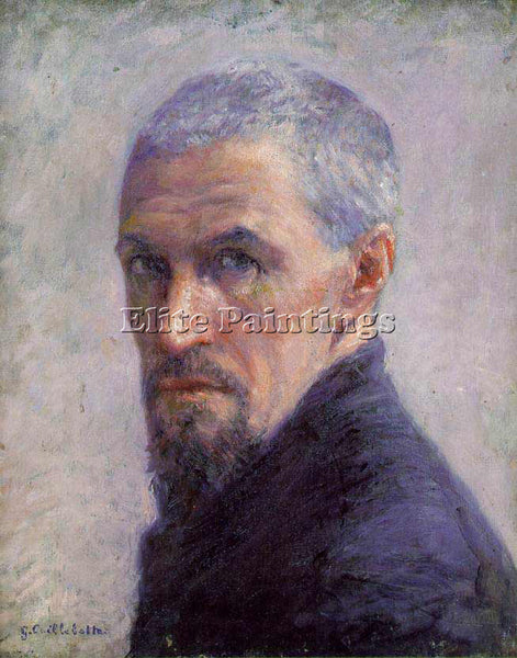 GUSTAVE CAILLEBOTTE SELF PORTRAIT ARTIST PAINTING REPRODUCTION HANDMADE OIL DECO