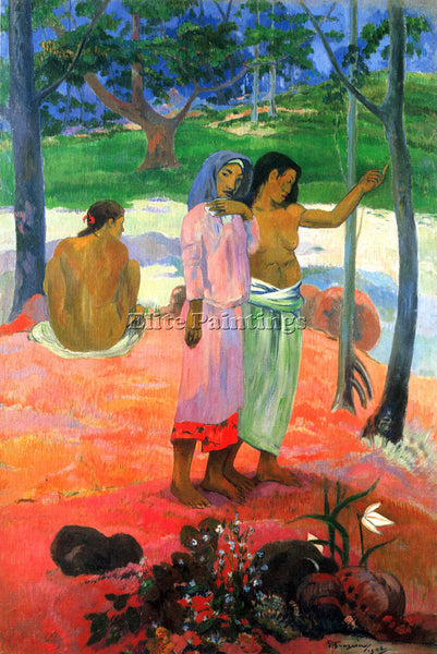 GAUGUIN CALL FOR FREEDEM ARTIST PAINTING REPRODUCTION HANDMADE CANVAS REPRO WALL
