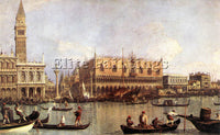 CANALETTO  PALAZZO DUCALE AND THE PIAZZA DI SAN MARCO ARTIST PAINTING HANDMADE