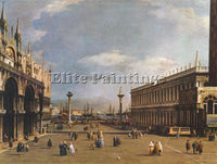 CANALETTO  THE PIAZZETTA ARTIST PAINTING REPRODUCTION HANDMADE CANVAS REPRO WALL