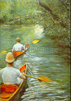 CAILLEBOTTE CANDELING BY CAILEBOTTE ARTIST PAINTING REPRODUCTION HANDMADE OIL